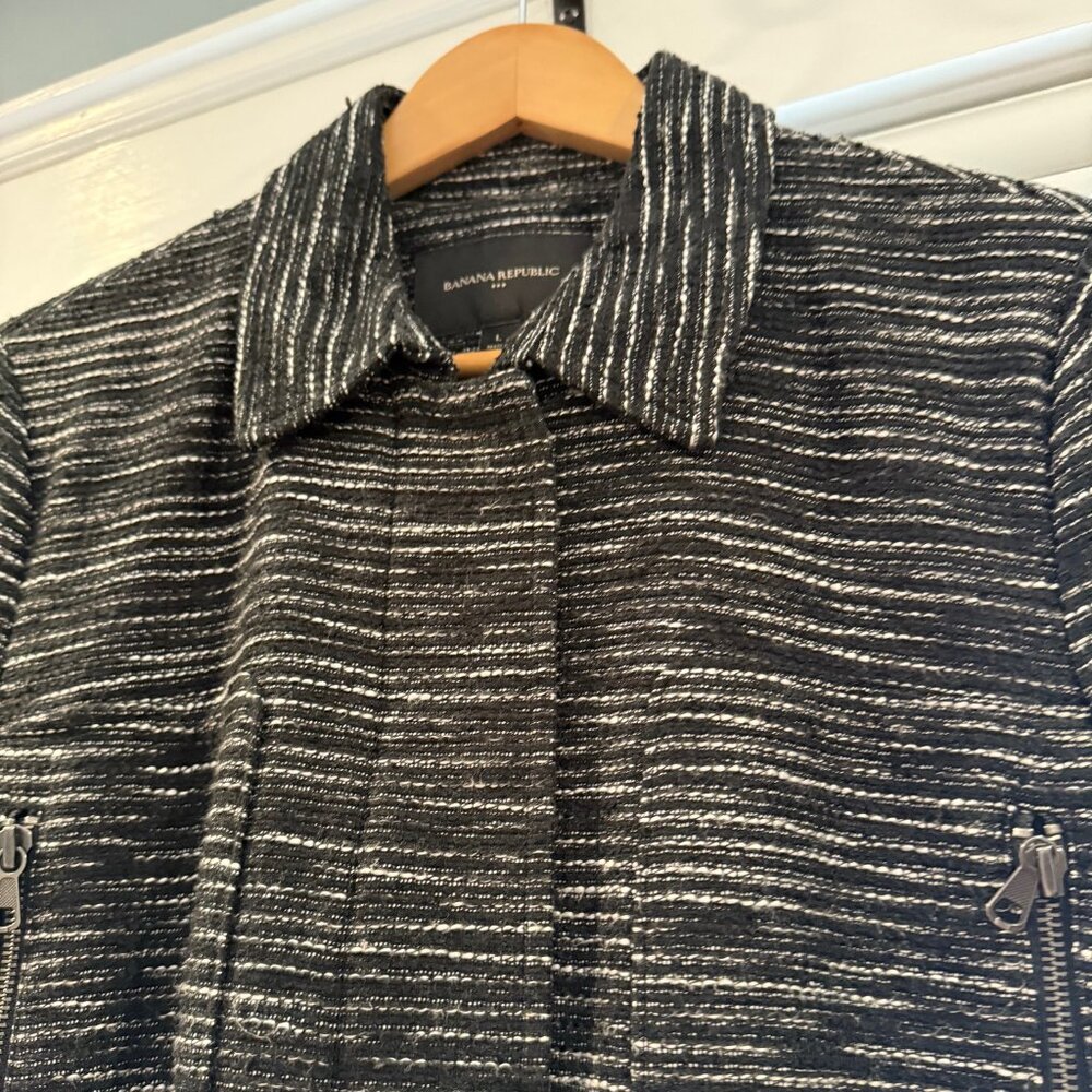 Banana Republic Jacket - Black and White